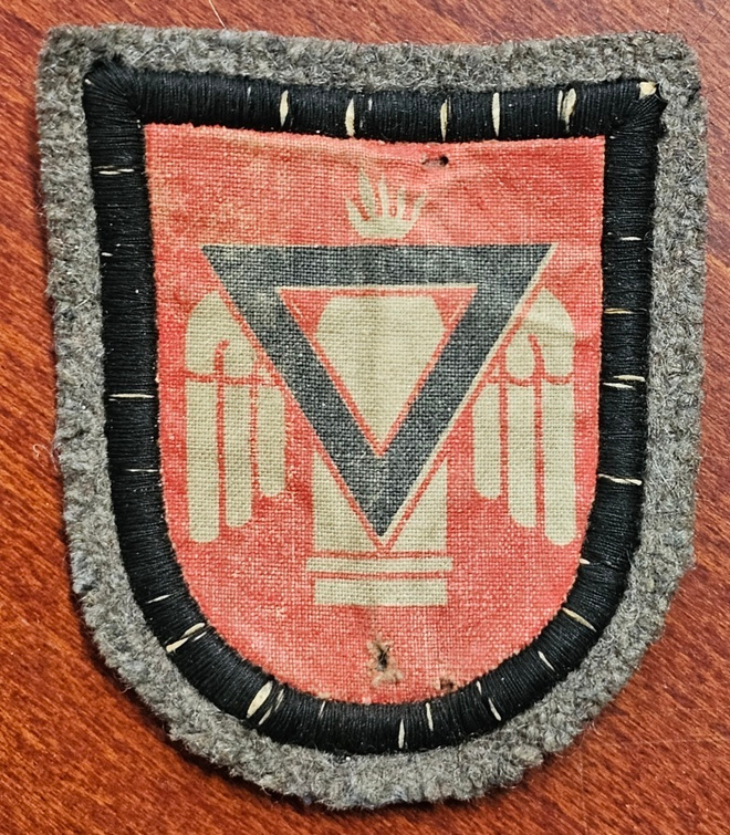 Ilmatorjunnan mittausmiehen koulutushaaramerkki m/49