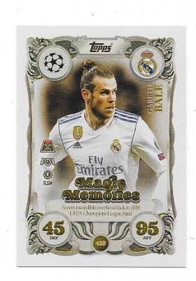 2025-26 Topps MA CHL Magic Memories #432 Gareth Bale , R M