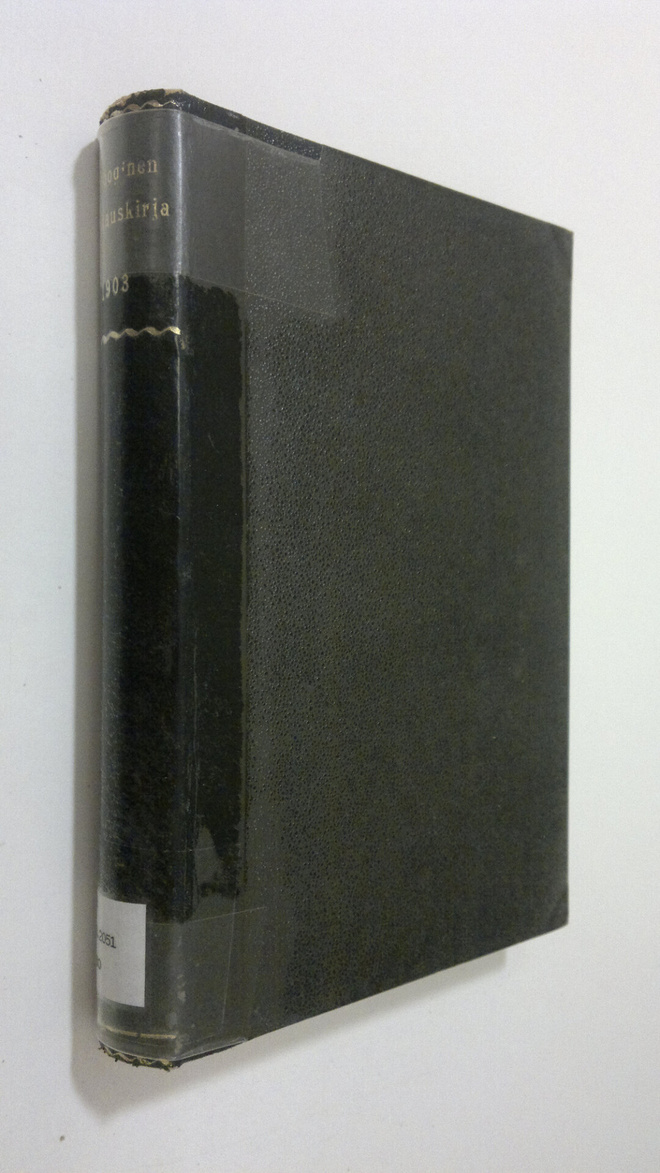 Teolooginen aikakauskirja 1903 - kahdeksas vuosikerta - T...