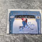 Justin Barron 2021-22 Premier Signature Seating Auto - pikkukuva 1