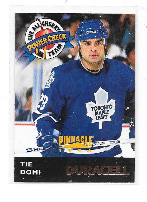 1996 Duracell Cherry Picks #DC12 Tie Domi Toronto goonie