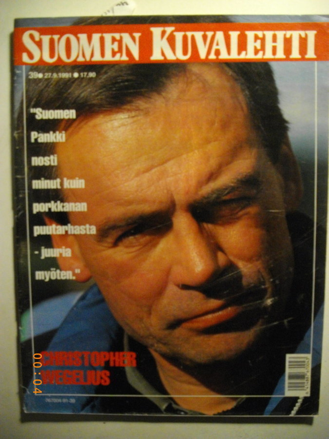 Suomen Kuvalehti Nro 39/1991 (29.12)