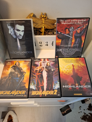 Highlander 1-5 Dvd