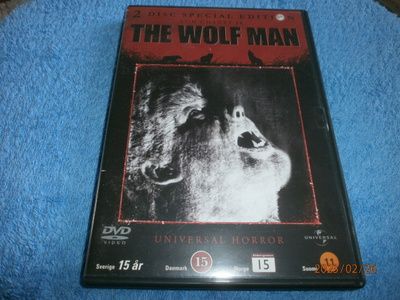 THE WOLF MAN    -   2DVD