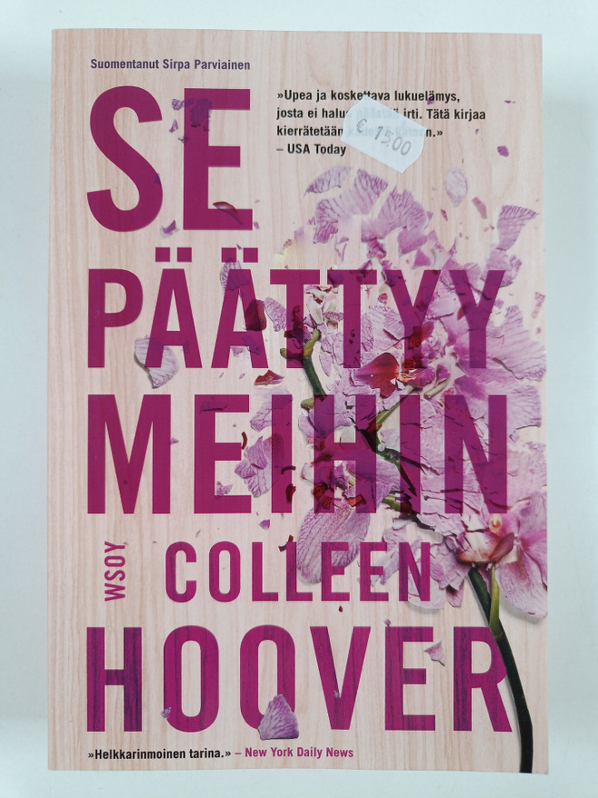 Colleen Hoover : Se päättyy meihin