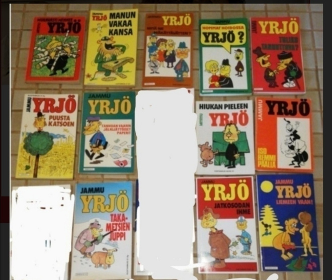 JAMMU : Yrjö 3 EUR / KPL