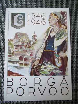 PORVOO 600 VUOTTA (KORTTI, POSTIMERKKI JA ERIKOISLEIMAT)