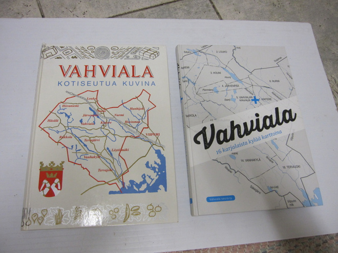 Vahviala : 2 kirjaa kerralla + SIGNEERAUKSET
