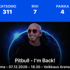 2 vierekkäistä lippua Pitbull 7.12 - pikkukuva 2
