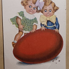 HSB: Kaksi tyttöä ja jättimäinen Pääsiäismuna, p. 1922 - pikkukuva 1