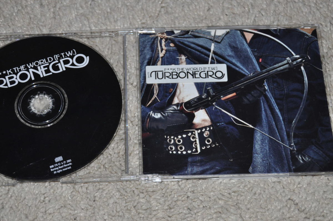 TURBONEGRO - FUCK THE WORLD (F.T.W.) CDS 2003