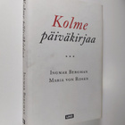 Ingmar Bergman : Kolme päiväkirjaa - pikkukuva 1