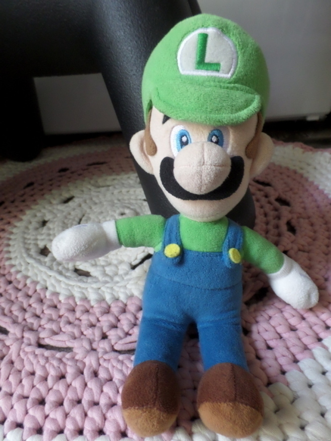 Super Mario Luigi pehmo 26 cm