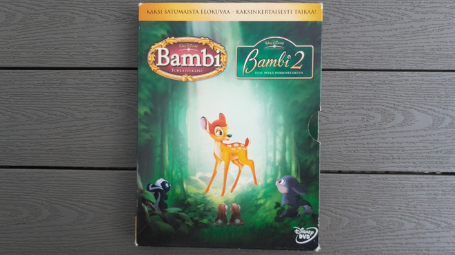 DVD: Bambi Juhlajulkaisu  + Bambi 2 (1942/2006) Digipak