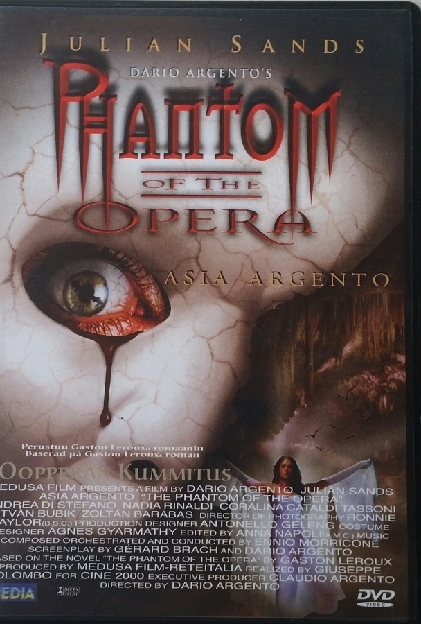 Phantom of the Opera (1999) O: Dario Argento -DVD