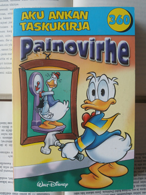 Aku Ankan taskukirja 360: Painovirhe