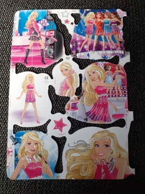 mlp 2143 kiiltokuva-arkki  Barbie