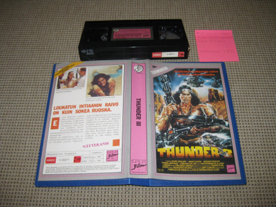 Thunder III-VHS (Egmont Film, Fabrizio De Angelis, 1988)