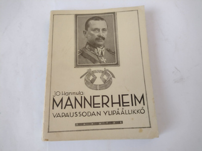 Mannerheim 150 sivua, kuvin ja sanoin 1942 painettu
