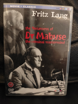 Tri Mabusen testamentti (1933) DVD