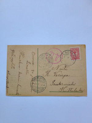 Vanha postilähetys, kuvienmukainen, kts!