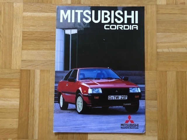 Esite Mitsubishi Cordia 1986/1987