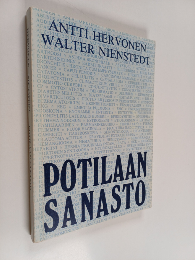 Walter Nienstedt ym. : Potilaan sanasto