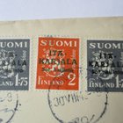 1942 Äänislinna musta lp, vihreä lp, musta lp A terävä kuori - pikkukuva 1
