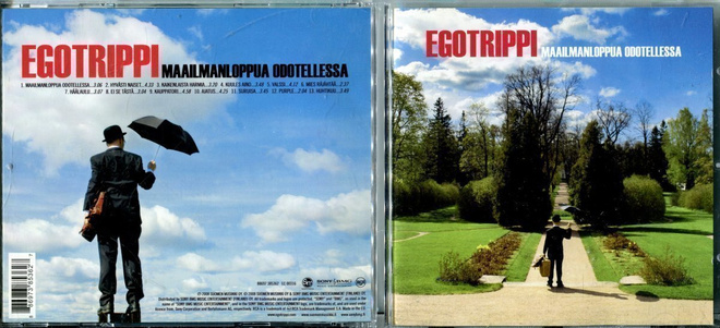 EGOTRIPPI . CD-LEVY . MAAILMANLOPPUA ODOTELLESSA