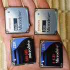 1 kpl Hitachi MicroDrive/Compact Flash PCMCIA-kortti - pikkukuva 2