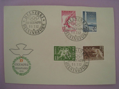 XV Olympia 19.7.52 Helsingin Olympialaiset  (i1)