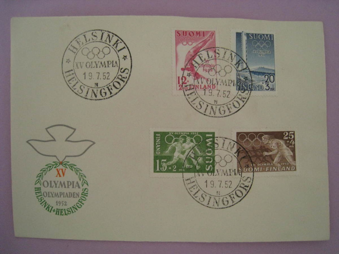 XV Olympia 19.7.52 Helsingin Olympialaiset  (i1)