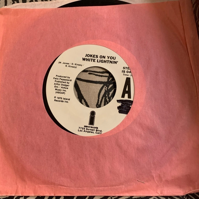 WHITE LIGHTNING: : Jokes On You x 2 * UK 1975