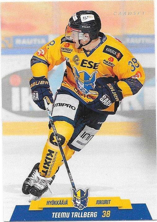 2017-18 CardSet #47 Teemu Tallberg  Jukurit