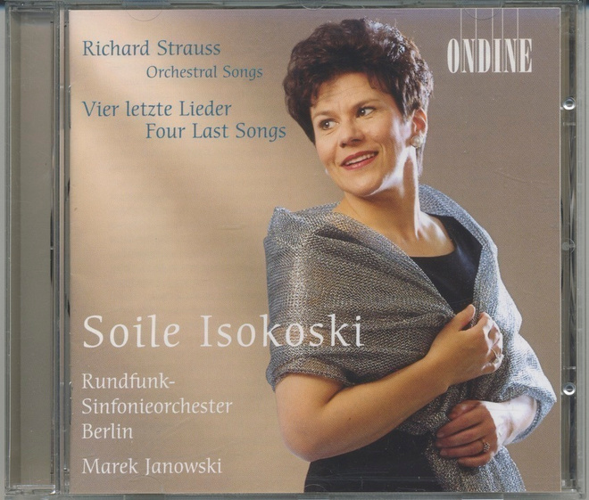 STRAUSS • ISOKOSKI: Orchestral Songs – MINT - Ondine CD 2002