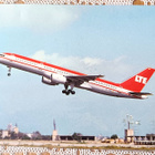 2 kpl LTE Boeing B 757-200 uudenveroisia postikortteja  - pikkukuva 2