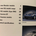 Esite Porsche mallisto 2005. 911, Boxster,Cayenne,Carrera GT - pikkukuva 2