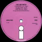 Free – Fire And Water (LP) - pikkukuva 4