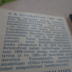 Säästöpankki mitali, P. E, Svinhufvud - pikkukuva 3