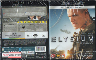 Elysium (84 165) UUSI -FI- 4K HD+BLUR nordic, (2) matt damon