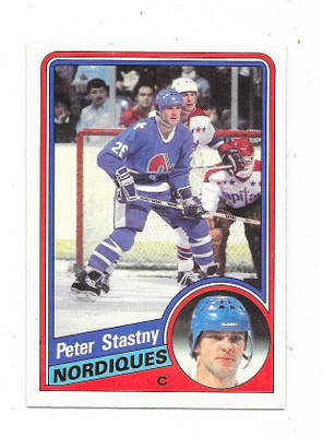 1984-85 OPC #293 Peter Stastny , Quebec Nordiques