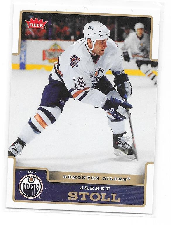 2006-07 Fleer #80 Jarret Stoll Edmonton Oilers