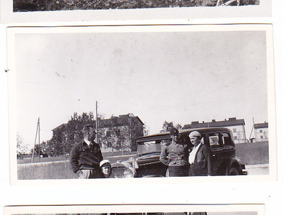 VANHA Valokuva UPEA Auto 1930-l 5,5 x 9 cm