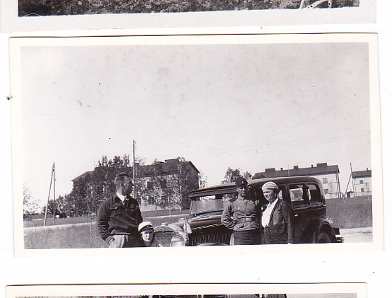 VANHA Valokuva UPEA Auto 1930-l 5,5 x 9 cm
