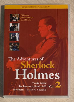 Sherlock Holmesin seikkailut (1985) Jeremy Brett (2DVD)