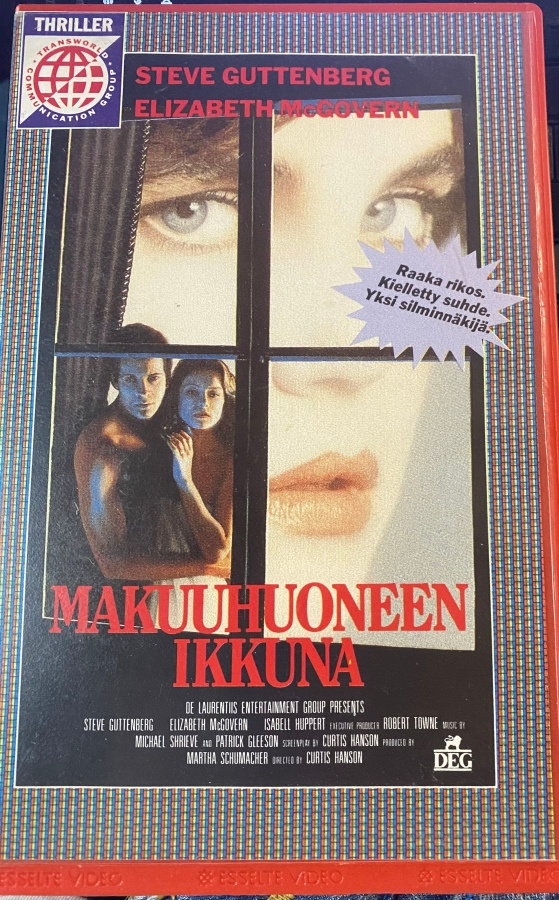 Makuuhuoneen ikkuna - Curtis Hanson VHS