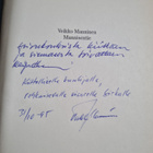 Veikko Manninen : Mannisentie (signeerattu, tekijän omiste) - pikkukuva 2