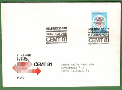 FDC-1981 Euroopan Liikenneministeri konfrenssi (118)