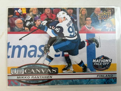 Mikko Rantanen 25-26 UD Extended #C-416 4 Nations Canvas