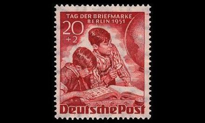 Berlin 81 ** Postimerkin päivä 20+2 Pf (1951)